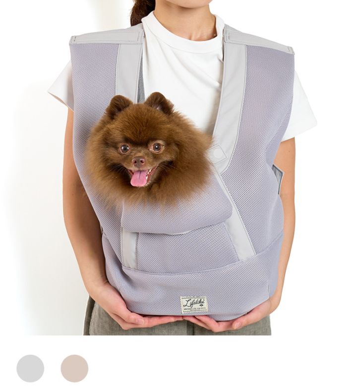 前抱式柔軟透氣寵物揹帶
