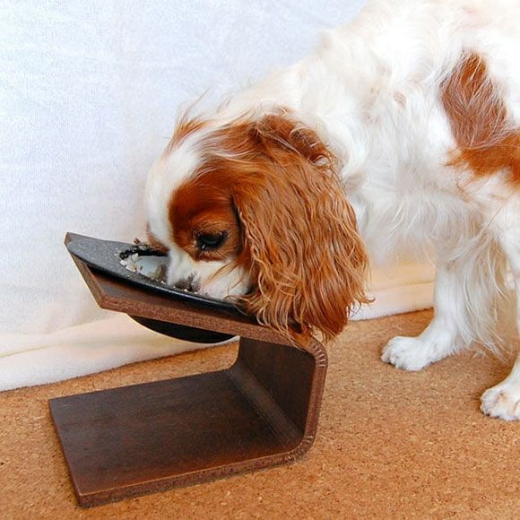 日本製木框寵物碗餐組