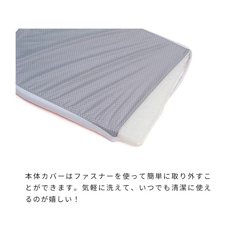 夏日涼感附枕纖維床 底部防滑功能