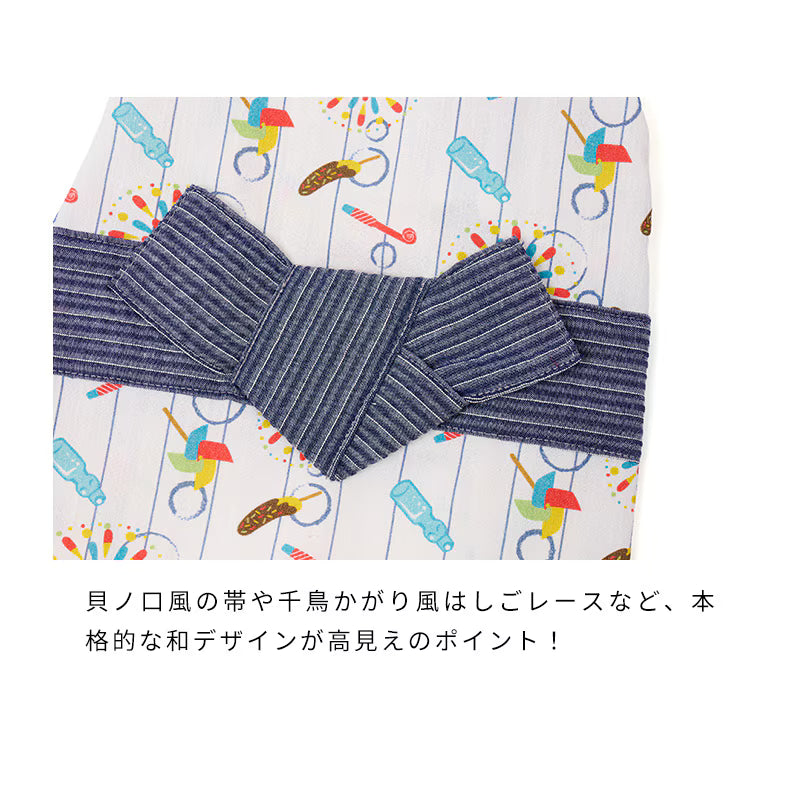 夏日祭典納涼甚平