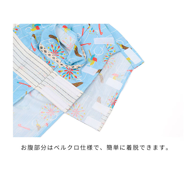 夏日祭典納涼甚平