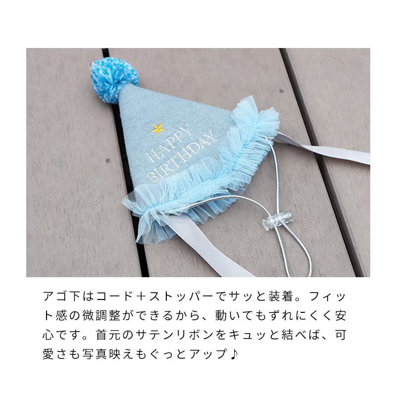 寵物派對生日帽