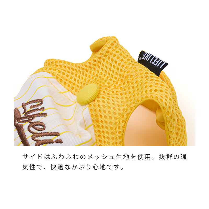 透氣網眼刺繡棒球帽