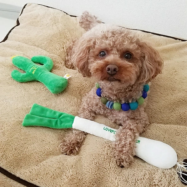 長蔥造型寵物玩具