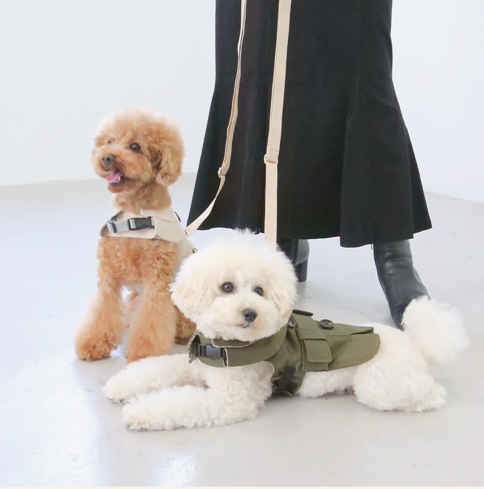 toutoucoco風衣外套型寵物背帶