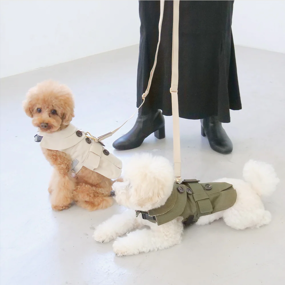 toutoucoco風衣外套型寵物背帶