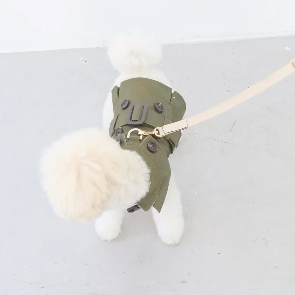 toutoucoco風衣外套型寵物背帶