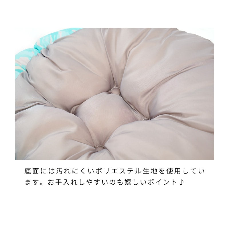 冰淇淋漸層紋涼感圓形寵物床