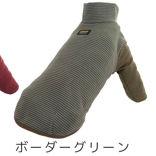 柔感條紋高領長袖寵物服