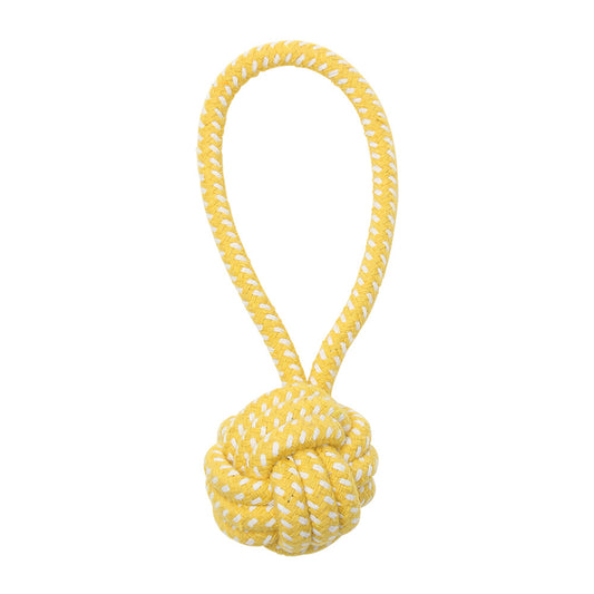 編織球環寵物潔牙玩具
