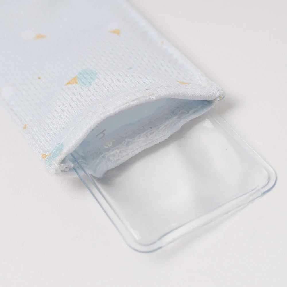 防蟲涼感冰淇淋蝴蝶結領巾